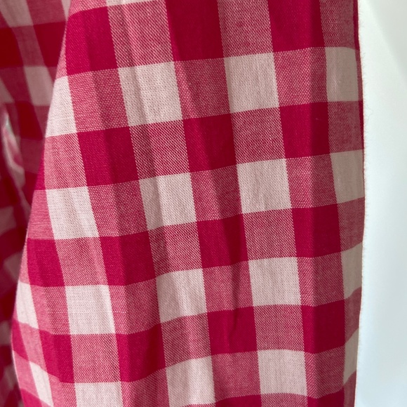 J.Crew Factory Gingham Bottom-up, Size XS - Picture 2 of 3
